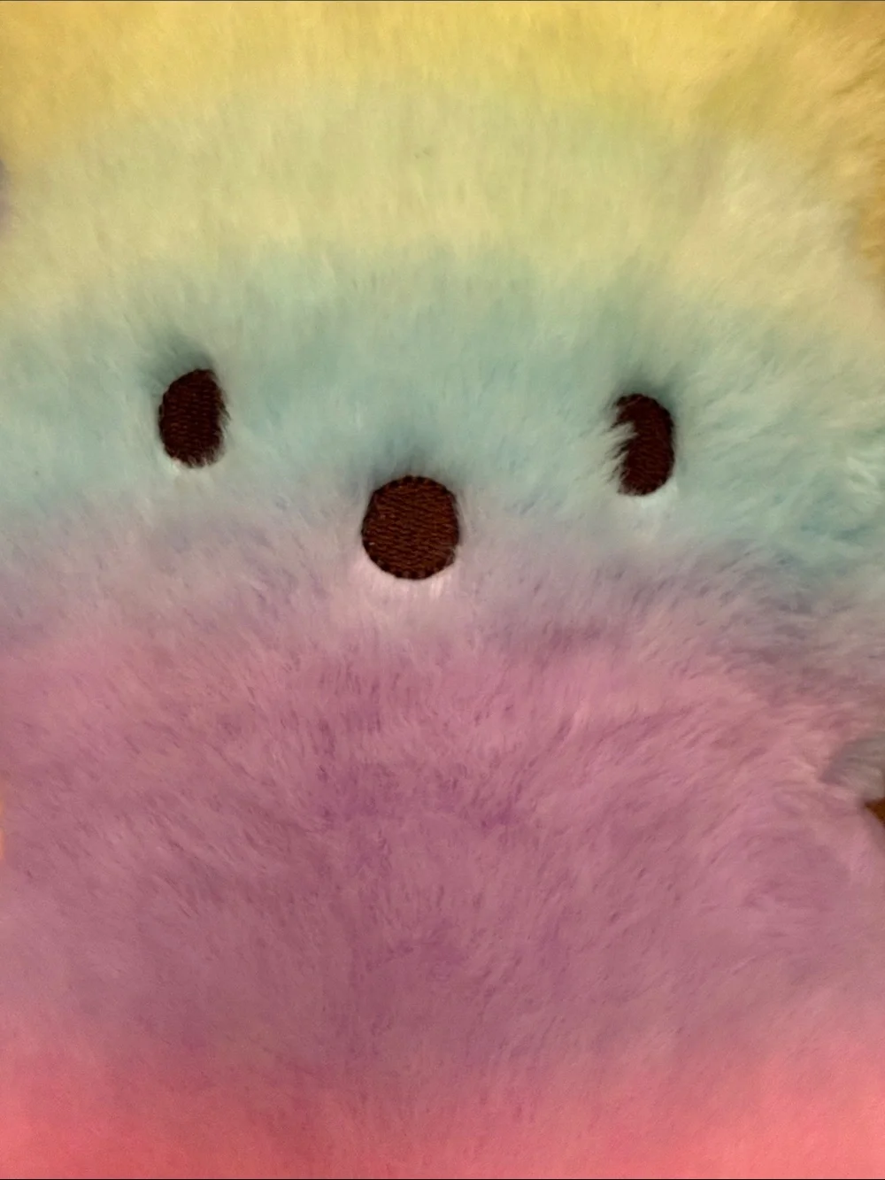 Peeps Multicolor Rainbow Marshmallow Scented 14 inch Bunny Plushie
